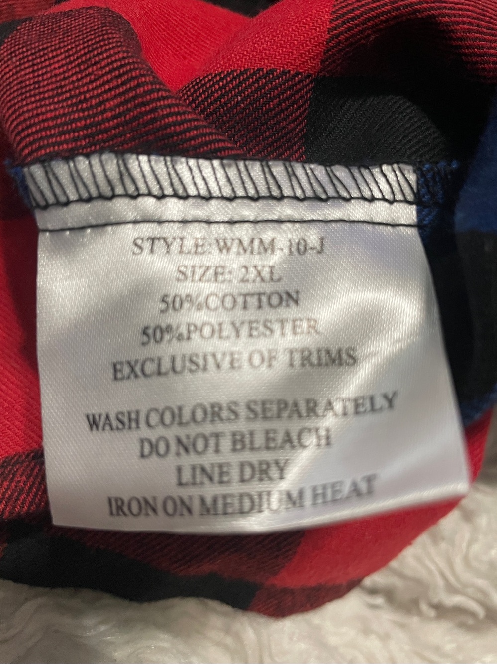 NWOT Reason Shirt Mens XXL Plaid Flannel Legends Graphic Moto Long Sleeve - Picture 9 of 11